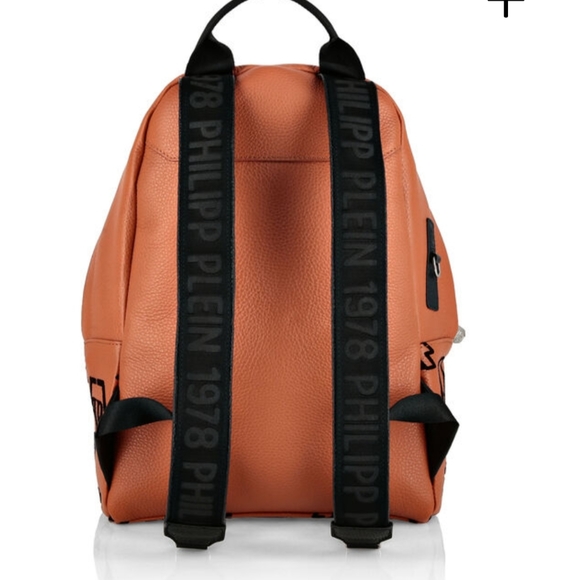 Phillip Plein Ultra Soft Monogram Leather Backpack - Picture 2 of 4